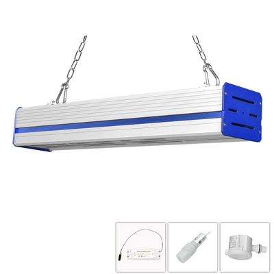 IP65 জলরোধী সৌর চালিত আউটডোর লাইট 50W-250W হাই বে লিনিয়ার LED লাইট