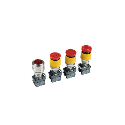 IP66-67 আলো আনুষাঙ্গিক স্টেইনলেস স্টীল জরুরী পুশ বোতাম সুইচ