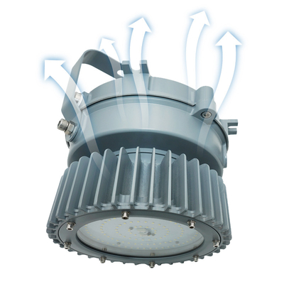 IP66 বিস্ফোরণ প্রমাণ LED হাই বে লাইট 20-200W রাসায়নিক শিল্প গ্যাস স্টেশন